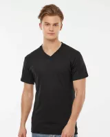 Tultex® Men's Poly-Rich V-Neck Short Sleeve T-Shirt