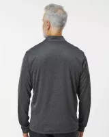 Adidas® Men's Space Dyed Quarter-Zip Pullover Sweater