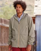 Weatherproof® Unisex Vintage Hooded Rain Jacket