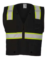 Kishigo® Unisex EV Series® Enhanced Visibility Multi-Pocket Mesh Vest