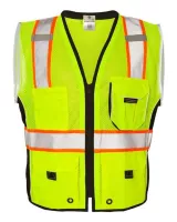 Kishigo® Unisex Premium Black Series® Heavy-Duty Vest