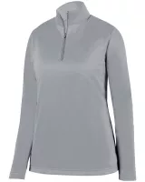 Augusta Ladies' Wicking Fleece Quarter-Zip Pullover