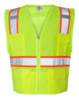 Kishigo® Ultra-Cool™ Solid Front Vest w/Mesh Back