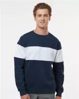 J. America® Unisex Varsity Fleece Crewneck Sweatshirt
