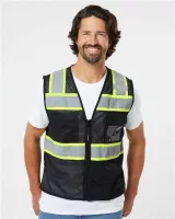 Kishigo® EV Series® Enhanced Visibility 3 Pocket Mesh Vest