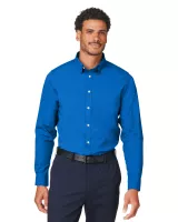 Devon and Jones® Men's CrownLux Performance® Spencer Poplin Dress Shirt