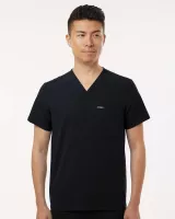 Jaanuu® Men's Holmes Everyday 1-Pocket Scrub V-Neck Top