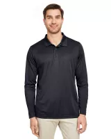 Team 365 Men's Zone Performance Long Sleeve Polo Shirt