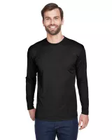 ULTRACLUB Adult Cool & Dry Sport Long-Sleeve Performance Interlock T-Shirt