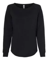 Independent Trading Co.® Women's California Wave Wash Crewneck Sweatshirt