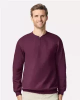 Gildan® Softstyle® Midweight ¼ Zip Sweatshirt