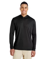Team 365 Men's Zone Performance Long Sleeve Hooded T-Shirt
