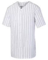 Augusta Unisex Pin Stripe Baseball Jersey