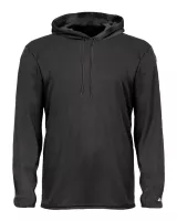 Badger B-Core Hooded Long Sleeve T-Shirt