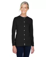 Devon and Jones Ladies' Perfect Fit™ Ribbon Cardigan