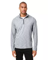 NORTH END® Men's Eclipse Jacquard Quarter-Zip Pullover Sweatshirt