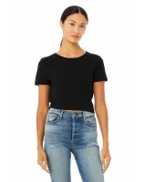 BELLA+CANVAS Ladies' Poly-Cotton Crop T-Shirt