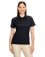 CORE365™ Women's Radiant Performance Piqué Polo w/Reflective Piping