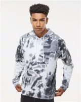 J. America® Men's Tie-Dyed Fleece Hooded Sweatshirt