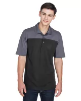 CORE365™ Men's Balance Colorblock Performance Piqué Polo Shirt