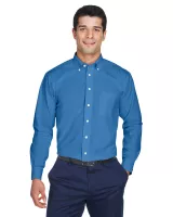 Devon and Jones® Men's Crown Collection® Oxford Long Sleeve Woven Dress Shirt