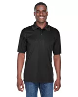 ULTRACLUB Men's Cool & Dry Sport Performance Interlock Polo