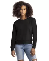 NEXT LEVEL APPAREL Ladies' Laguna Sueded Sweatshirt