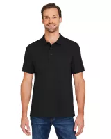 Harriton Men's Valiant Cotton Snag Protect Pocket Polo Shirt