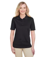 Harriton Women's Advantage Snag Protection Plus Short Sleeve Polo Shirt