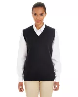 Harriton Women's Pilbloc™ V-Neck Sweater Vest