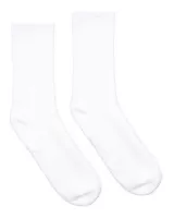 SOCCO USA-Made Solid Crew Socks