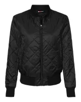 Weatherproof® Women's HeatLast™ Quilted Packable Bomber Jackey