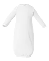 Rabbit Skins® Infant Baby Rib Layette Gown