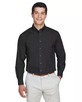 Devon and Jones® Men's Tall Crown Collection® Broadcloth Long Sleeve Woven Dress Shirt