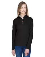 Devon and Jones® Women's DRYTEC20™ Performance Quarter-Zip Pullover Sweater