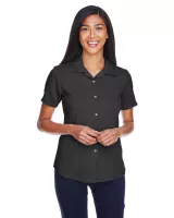 Harriton Ladies' Bahama Cord Camp Shirt