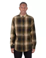 SHAKA WEAR Men's Plaid Flannel Overshirt