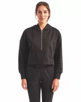 TriDri® Women's Alice Half-Zip Hooded Sweatshirt