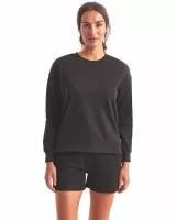 TriDri® Women's Billie Side-Zip Crewneck Sweatshirt