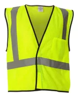 Kishigo® Economy Single Pocket Hook & Loop Mesh Vest