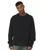 BAYSIDE Men's USA Made Super Heavy Oversized Crewneck Sweatshirt