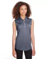 PUMA GOLF Ladies' Rotation Stripe Sleeveless Polo