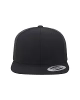 Yupoong Adult Flat Visor Classic Snapback Cap