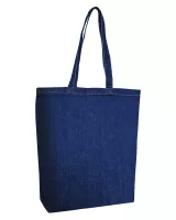 Liberty Bags® Cotton Denim Gusseted Tote Bag