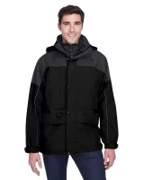 NORTH END® Men's 3-in-1 Two-Tone Parka Coat
