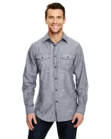 Burnside Men's Chambray Woven Shirt