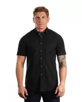 Burnside Men's Peached Poplin Short Sleeve Woven Shirt