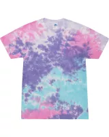 Tie-Dye Adult Burnout Festival T-Shirt