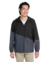 CORE365™ Unisex Techno Lite Colorblock Windbreaker Jacket