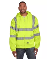 Berne® Apparel Men's Berne® Hi-Vis Class 3 Lined Hooded Sweatshirt